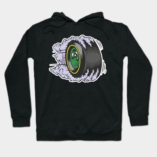 Burnout Tires Hoodie